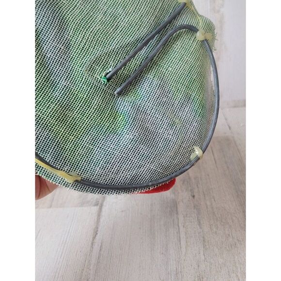 Vintage 16" Annalee Mrs clause green apron Xmas figure mistletoe - Picture 12 of 14